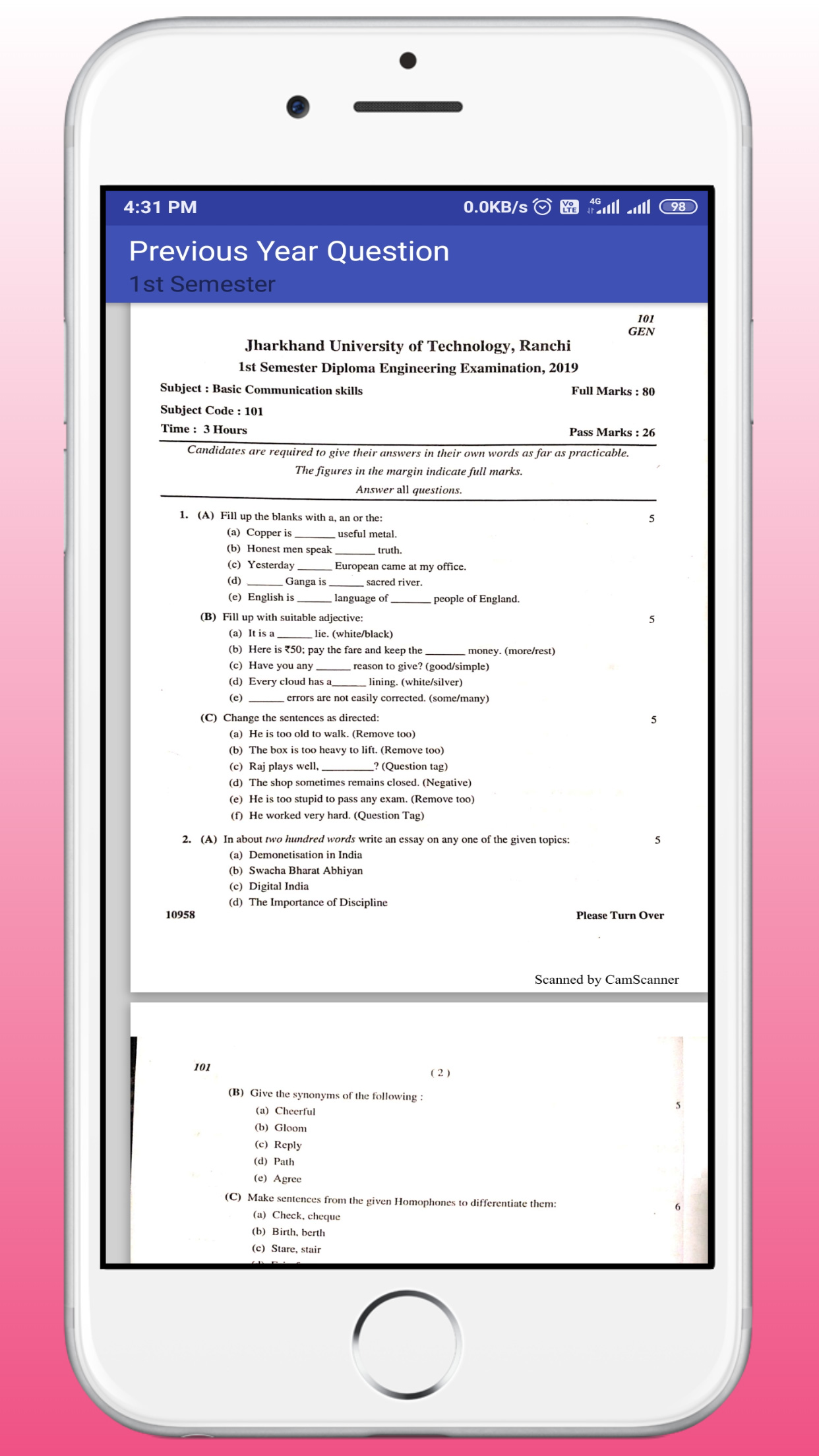  diploma previous year question papers